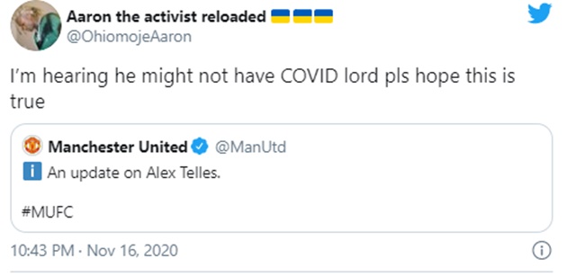 Manchester United: Fans react to Alex Telles update - Bóng Đá