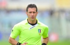 Trọng tài dính chấn thương trong trận đấu của Inter
