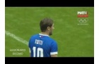 Francesco Totti thể hiện kỹ năng tuyệt vời ở trận giao hữu