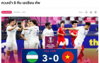 Báo Thái lên tiếng về thất bại của U23 Việt Nam