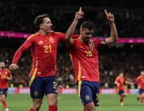 Tây Ban Nha và Brazil rượt đuổi hấp dẫn trong trận cầu 6 bàn thắng