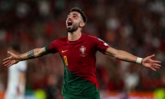 Bồ Đào Nha thua sốc, mới thấy Bruno Fernandes quá xuất sắc